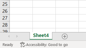 hide excel sheets