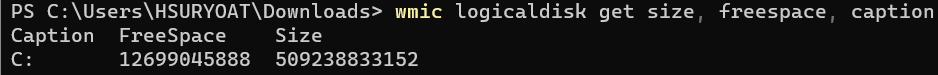 How to Get Disk Size and Free Space Using PowerShell - ByteInTheSky