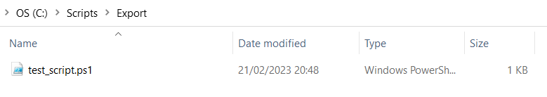 scripts-export-subdirectory-display