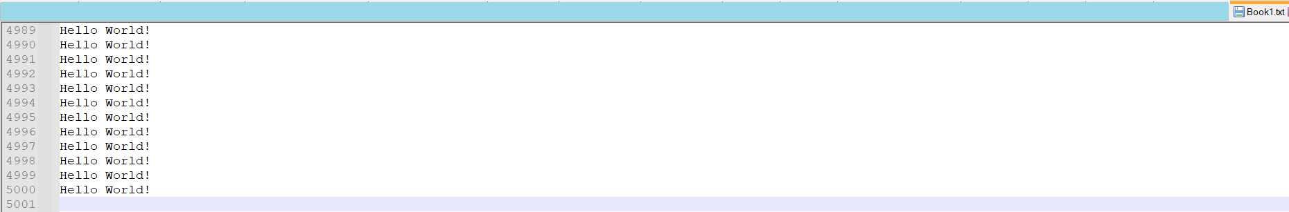 file content to be read