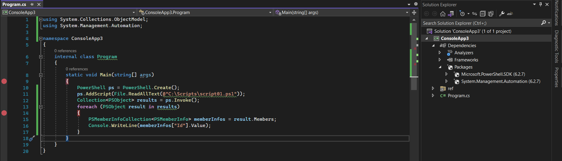 Asynchronously Execute PowerShell Scripts from C# - CodeProject