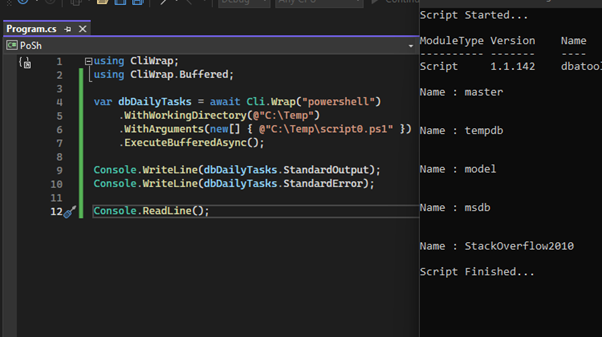CliWrap Code